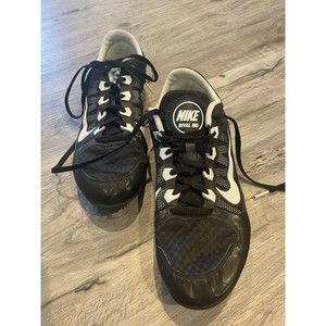 Nike Zoom Rival MD Track Running Shoes #616312- 010 Black Size 10 w/ 2 Spikes